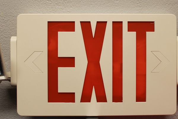 Exit Emergency Light 600w